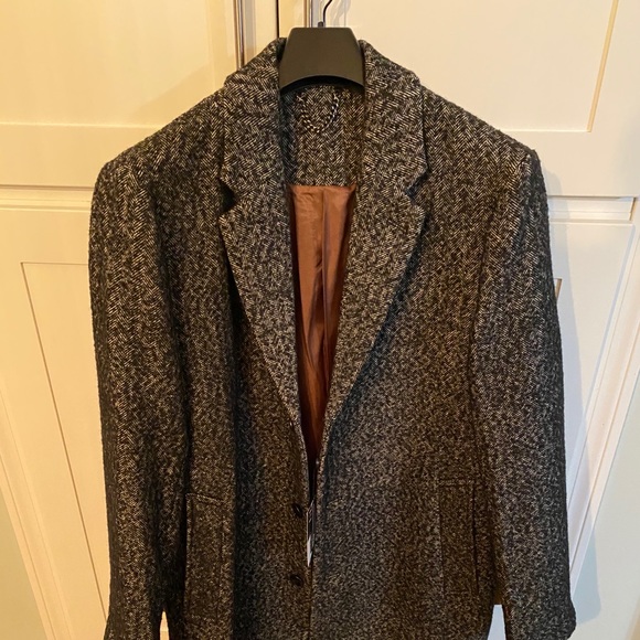 Topman Jacquard Overcoat - Picture 1 of 5